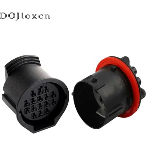 1/5/10/20 Sets 16 Pin Male Female Headlight Plug Wire Cable Socket For Land Rover Discovery 3 4 Jaguar Range Rover Freelander2