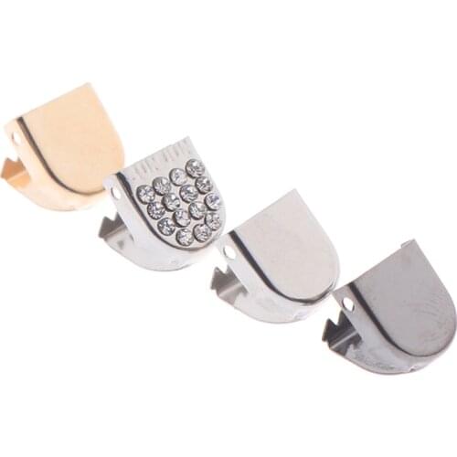 10pc Metal Shoelaces Tips Head No Tie Shoelaces Metal Lace Lock DIY Sneaker Kits Silver Gold Metal lace buckle