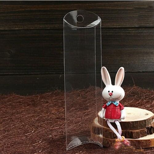 2*4.5*15cm 30pcs New Style Clear PVC Pillow Box packaging Wedding Favor /Bridal Candy Gift Boxes Party Supplies souvenir