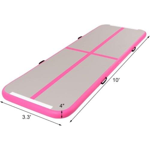 3M Airtrack With Electronic Pump 10ft Gymnastics Mat For Training Top Quality Inflatable Air Mattress Air Floor Mat Bouncer