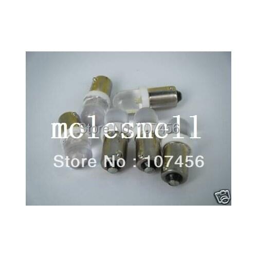 Free shipping 5pcs T10 T11 BA9S T4W 1895 24V warm white Led Bulb Light for Lionel flyer Marx