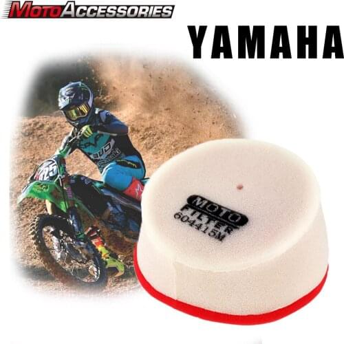 Dual Stage Foam Air Filters Yamaha YZ125 YZ400F YZ426F YZ450F WR250F WR400 Sponge Cleaner Moped Scooter Dirt Pit Bike Motorcycle