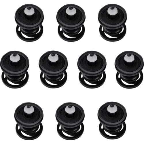 DWCX 10Pcs Interior Door Trim Panel Push Type Fastener Clip 7L6868243 7L6 868 243 8679426 for Audi Q5 VW Passat Golf 2014