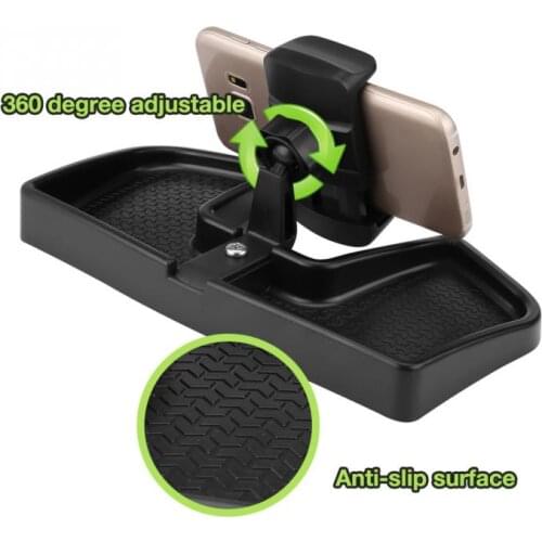 Highly-flexible 360 Rotating Car Dashboard Mount Cell Phone Bracket GPS Support Holder for Jeep Renegade 2014-2017 High Quality