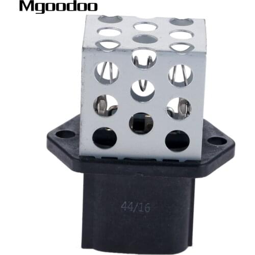 Mgoodoo 2 Pin Engine Cooling Fan Resistor Fit For 22802004 15212798 GMC Terrain 2.4L and Chevrolet Equinox 2.4L 3.6L 2010-2017