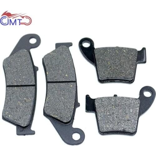 For Honda CRE125R CRE250R CRE450F 2002-2004 XR440R 2005 XR440SM 2004 Front Rear Brake Pads Set