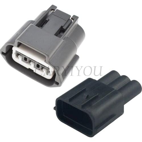 1Set 3 Pin Way Waterproof Automotive Sensor Connector 6189-0779 Ignition Coil Socket For Nissan BYD F0 Sunshine N16 A32 A33