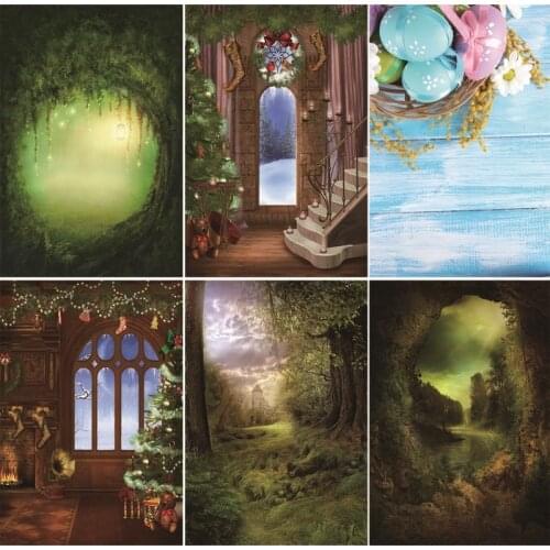 ZHISUXI Vinyl Custom Photography Backdrops Prop fairy tale Photography Background #0223