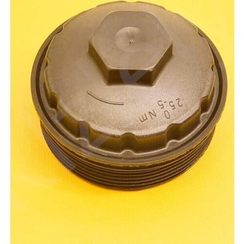 1 PCS 045115433D Oil Filter Housing Cap Cover For VW POLO 9N 1.4 1.9 POLO 9A4 9N2 9A6 TDI SDI TOUAREG 7LA 7L6 7L7 2.5 R5 TDI