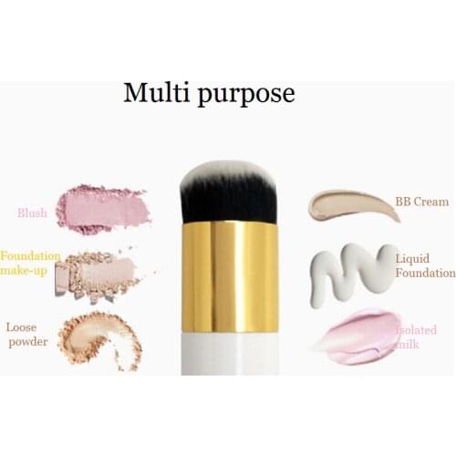 1pcs Powder blush multi brush Makeup Brush Explosion Models Chubby Pier Foundation Brush Flat Portable BB Cream Makeup Brushes