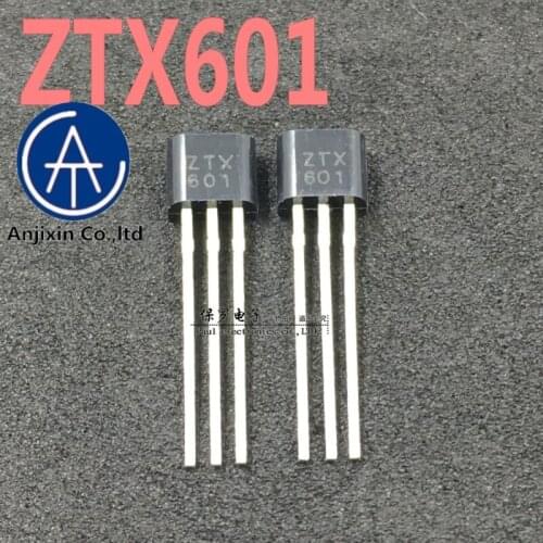 10pcs 100% orginal new real stock Darlington transistor ZTX601 1A/160V TO-92 NPN transistor