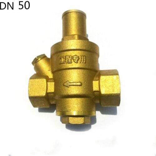 2"DN50 Brass water pressure regulator without Gauge,pressure maintaining valve,Tap water pressure reducing valve