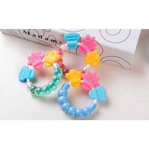 500pcs Baby Food Grade Silicone Teether Infant Teethers Comfort Bite Toddler Teething Gum Toys For Dental Care