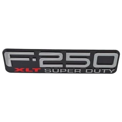 ABS Plastic F250XLT F-250XLT Super Duty Car Sticker Emblem Badge Embleme Emblema