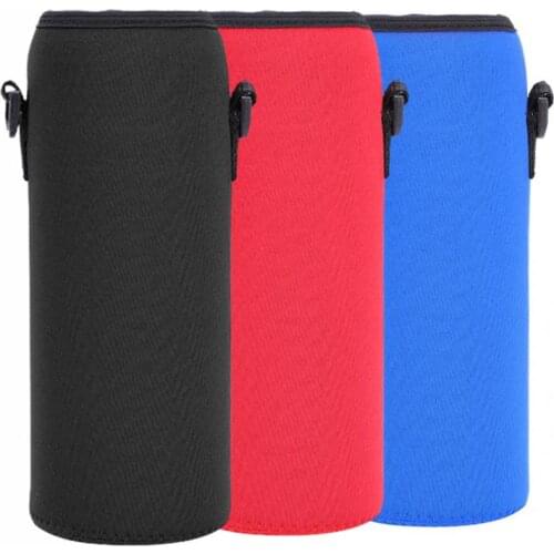 1000ml Sport Water Bottle Cover Case Insulated Bag Thermos Cup Pouch Portable Vacuum Glass Cup Sports Camping Accessorie