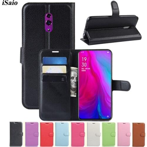 For Oppo Reno Realme 3 Reno3 Wallet Case Flip Leather Cover For Oppo Realme3 Phone Case Protective TPU Shell with Card Slot