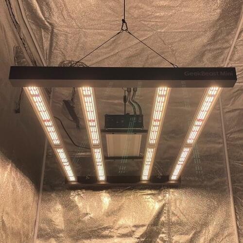 Geeklight Geekbeast Mini 480 Watt Quantum Led Grow Light Bar lamp for Seeds Bloom Indoor IR UV Full Spectrum Phytolamp for Plant