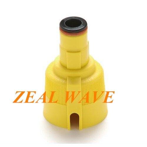GE DATEX-Ohmeda Occidental Tec7 Sevoflurane (SEV) Anesthesia Machine Evaporator Dosing Bottle Connector