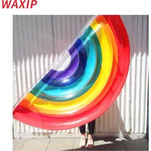 Rainbow PVC 190*96cm Bath Seat Chair baby swimming pool Dining Pushchair Infant Portable Play Game Mat Sofas Learn Stool