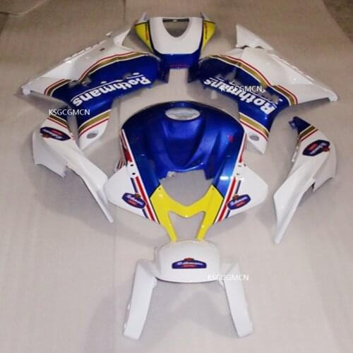 Injection molding ABS full Fairing kit for HONDA CBR600RR 2009 2010 2011 2012 CBR 600 RR blue white fairings CBR600RR 09-12