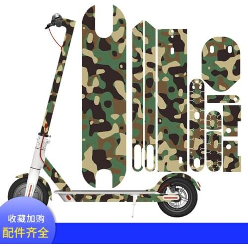 Electric Scooter Body Stickers Waterproof Film for Xiaomi Mijia M365 Folding Scooter Mats Stickers Protection Accessories Part