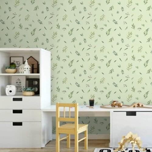 Leafy Simplicity Wall Decoration Bedroom Home Decor Non Toxic Environmental Protection Waterproof Brand New And High Quality