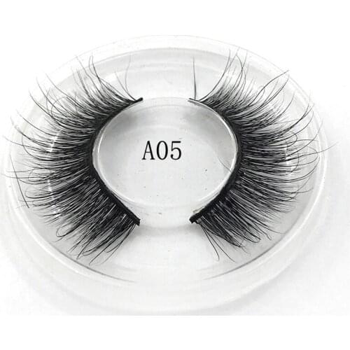 Natural 3d mink lashes false eyelashes volume soft lashes long eyelash extension fake mink eyelashes cilios maquiagem round box