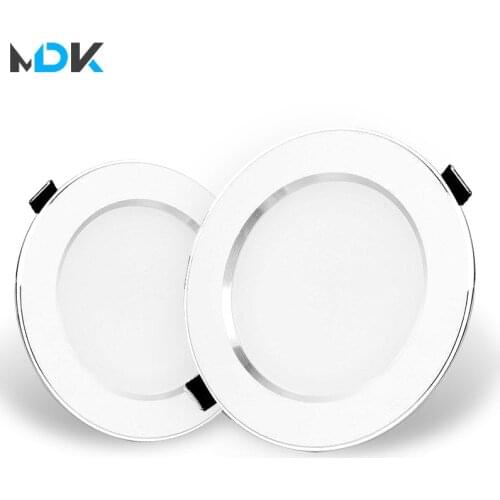 LED Downlight 3W 5W 7W 9W 12W 15W 18W Round Recessed Lamp 220V 230V 240V 110V Bulb Bedroom Kitchen Indoor Spot Lighting