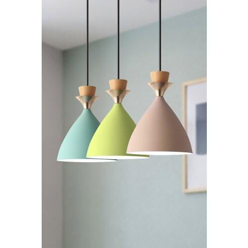 Three Head Long Disc Lamp Shade