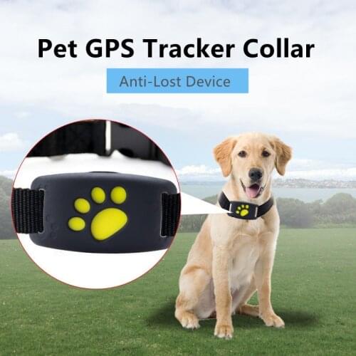 Dogs Cats GPS Tracking Pet GPS Tracker Collar Anti-Lost Device Real Time Tracking USB Charging GPS Trackers Tracking Locator