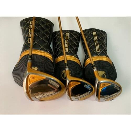 VICKY G GOLF CLUBS 3PCS 4 STAR HONMA S-07 WOOD SET HONMA S-07 GOLF WOODS DRIVER + FAIRWAY WOODS GRAPHITE SHAFT WITH HEAD COVER