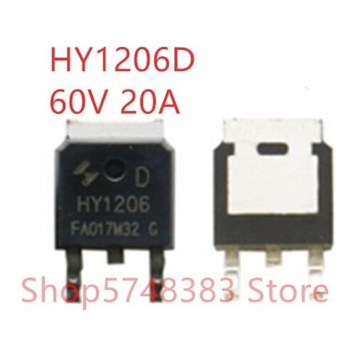 10PCS/LOT 100% new original HY1206D HY1206 60V 20A HY1210D HY1210 100V 26A HY1306D HY1306 60V 25A HY1310D HY1310 100V 30A TO-252