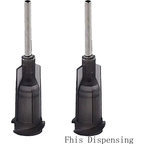 16G x 1/2" Stainless Steel Blunt Tip W/ISO Standard Helix Luer Lock Dispensing Needle Model Pack of 50