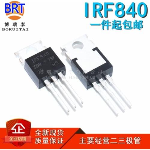 10pcs/lot IRF840 IRF840PBF TO220 TO-220 New original