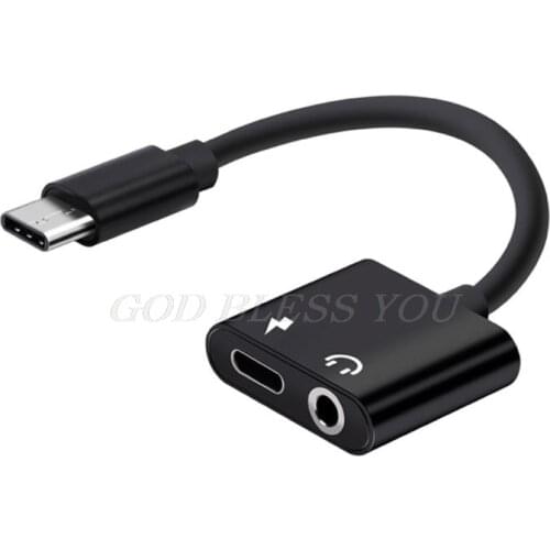 Type-C Adapter Aux Earphone Adapter Usb C to 3.5mm Headphone Jack Adapter Drop Shipping