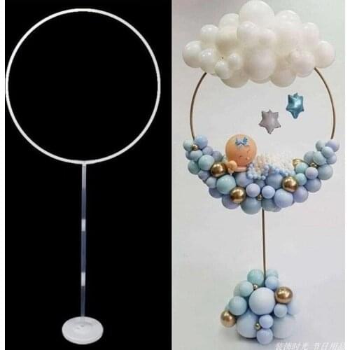 Art balloon ring column support balloon table ring weddng backdrop ballon frame baby shower kids party birthday decoration