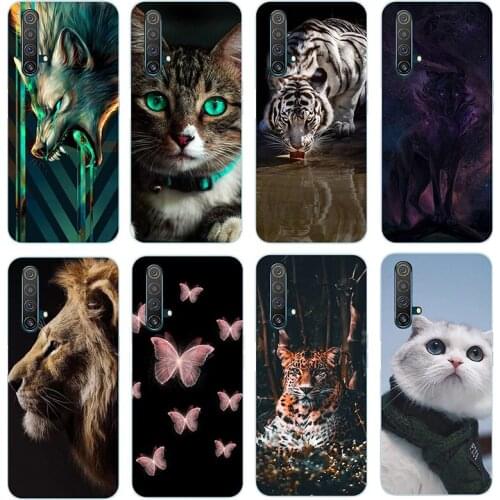 For Realme X3 SuperZoom Case Wolf Silicon TPU Fundas for Oppo Realme X3 SuperZoom Case Phone cases for Realme X3 SuperZoom