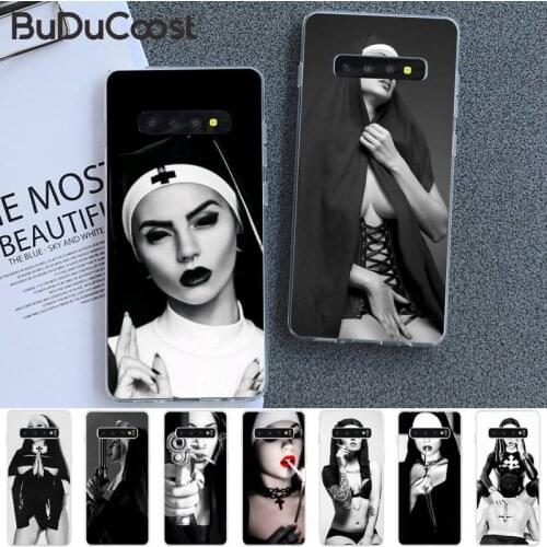 Sister nun Phone Case For Samsung S5 6 7 8 9 10 S8 S9 S10 plus S10E lite S10-5G S20 UITRA plus