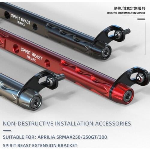 Spirit Beast Motorcycle Crossbar Accessories For Aprilia SR MAX 250 250GT 300 Multifunction Extension bracket balance bar