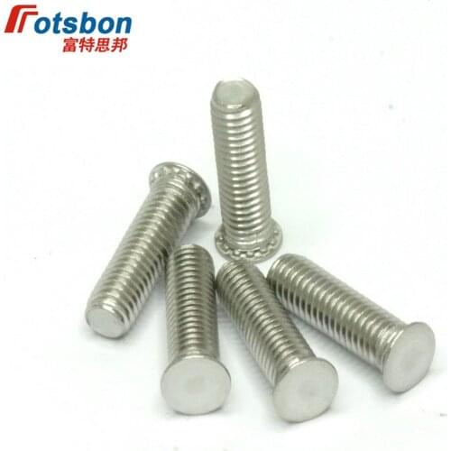 FHS-024-14 Round Head Studs Self-clinching Blind Rivet Protruding Stud Clinch Screw Platen Screws Sheet Metal Vis PEM Standard