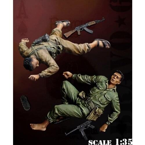 1/35 Resin Model Figure GK, Unassembled and unpainted kit