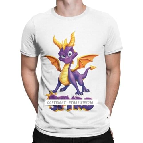 Spyro The Dragon Tshirts Brand New Fashion T Shirt Dragon Game Japanese Tees Camisas Hombre Autumn Sweatshirt