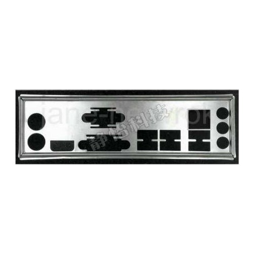 IO I/O Shield BackPlate Blende Bracket For Asus P8Q67-M DO/TPM