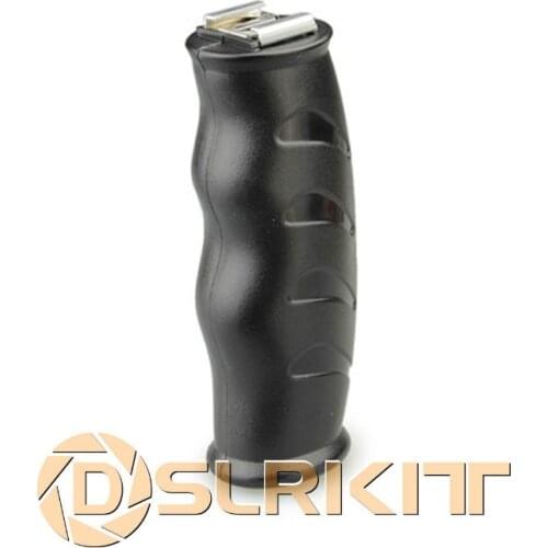 LED Flash Light Bracket Hot/Cold Shoe Mount Handle Grip for DSLR Movie Camera DV