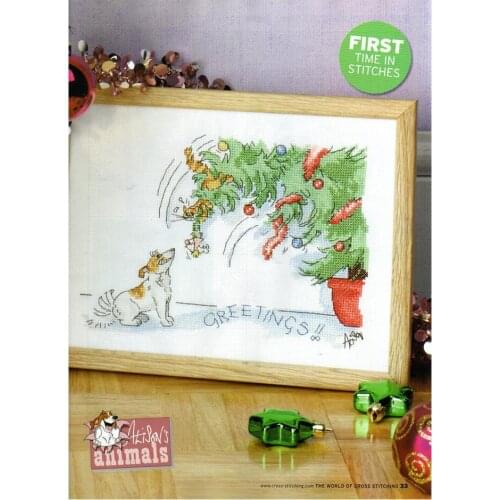 M191251Home Fun Cross Stitch Kit Package Greeting Needlework Counted Kits New Style Joy Sunday Kits Embroidery