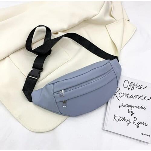 2021 New Waist Bag Fashion Belt Bag Women Waist Pack PU Chest Bag For Women