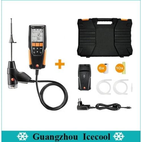 Original Testo 310 set flue gas analyzer With printer No.0563 3110