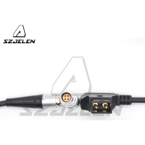 Male D-Tap to FHK.1B 4pin famale Power Adaptor Cable for Canon C200/C300 Mark2 II C100/C500 Power Cord ,1meter