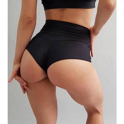 Summer Workout Fitness Shorts Seamless Biker Women High Waist Female Clothes Push Up Short Elastic Breathable Sexy Mini Skirts