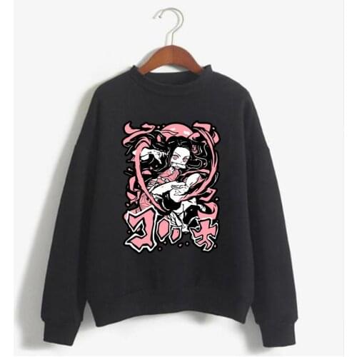 Demon Slayer Kimetsu No Yaiba Oversized Hoodie Sweatshirt Men/women Japanese Anime Cosplay Hoodies